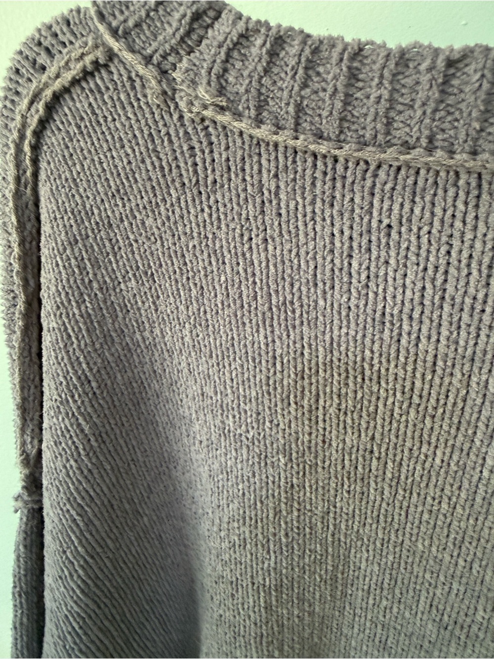 Terra & Sky Classic Crewneck Women's Sweater in Slate Gray Size 1X - Picture 10 of 10
